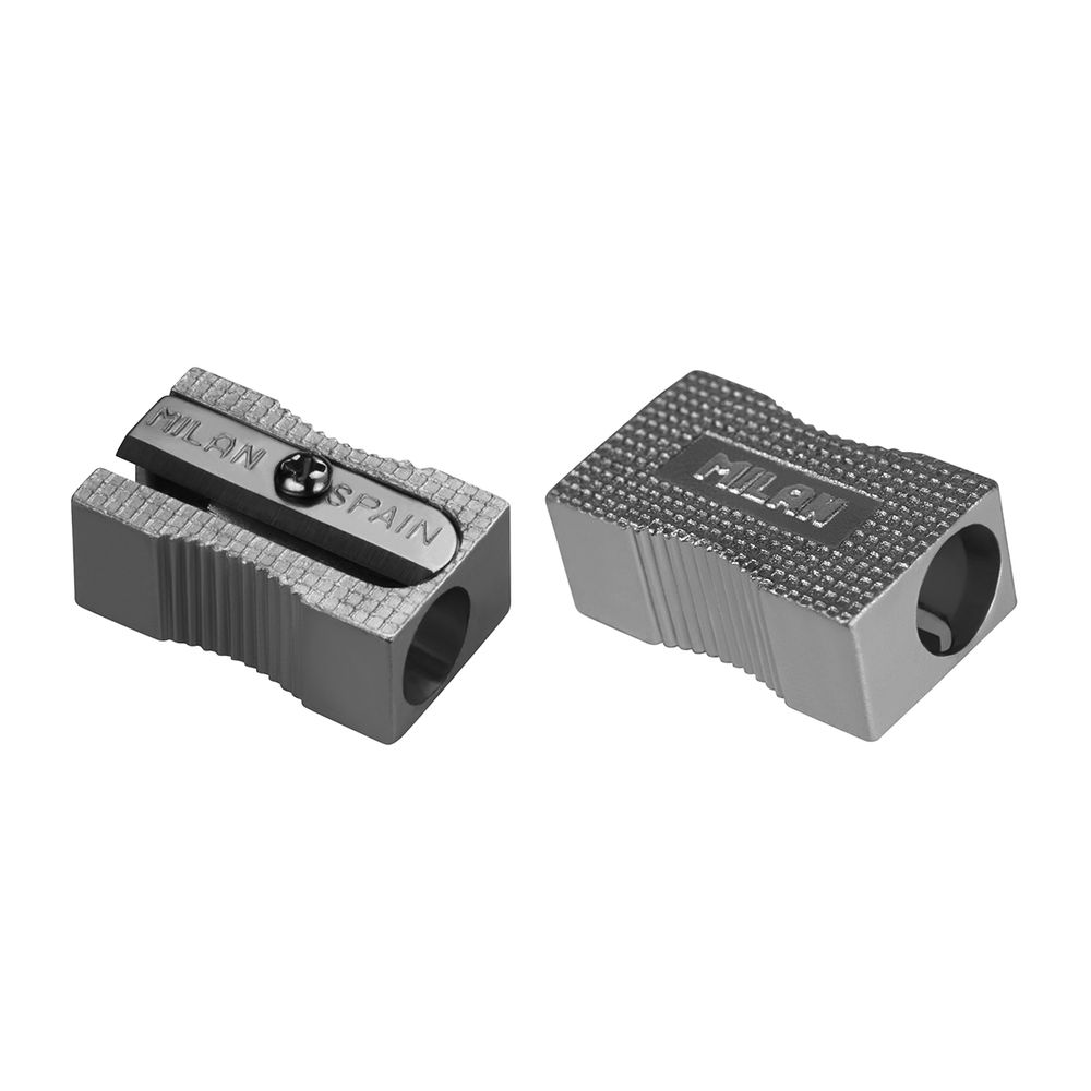 Точилка металлическая 1 отверстие, 20 шт, Milan 80034