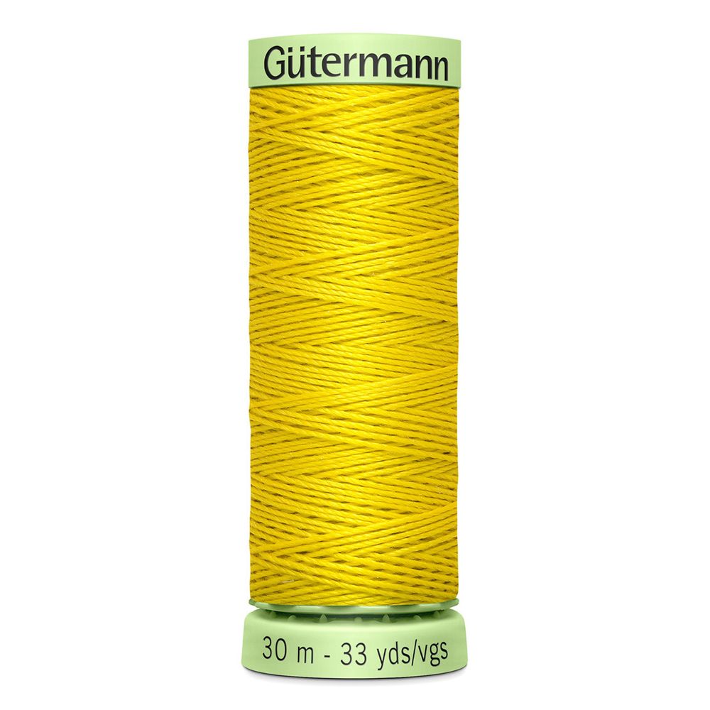 Нитки отделочные Gutermann Top Stitch, 30м, 177 ярко-желтый, 5 катушек