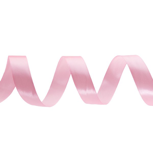 Лента атласная 1-сторонняя 25.0 мм / 22.86±1 метров, 010 св. розовый, Globus