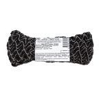 Тесьма отделочная зигзаг 9 мм, / 20 метров, черный/под серебро, Blitz