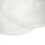 Плечевые накладки (подплечники) реглан на липучке 110х165х15 мм, Рк15 белый, 50 пар