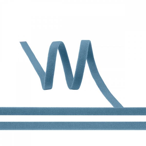 Резинка бельевая (отделочная) 5.0 мм / 1000 метров, ЕТK серо-голубой S280