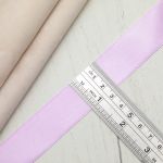 Лента атласная 1-сторонняя 25.0 мм / 22.86±1 метров, 144 розово-сиреневый, Globus