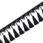 Бахрома отделочная 115.0 мм / 10 метров, с кистями, (115), 878