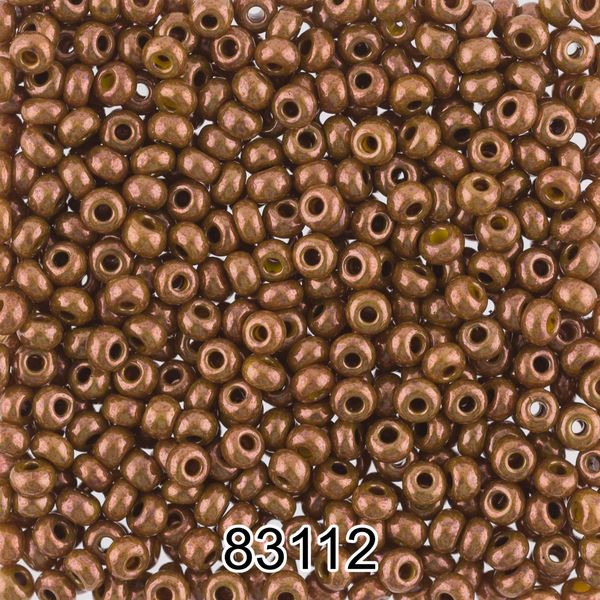 Бисер Preciosa 10/0 (2.3 мм), 500 г, 83112 (Ф467) хаки