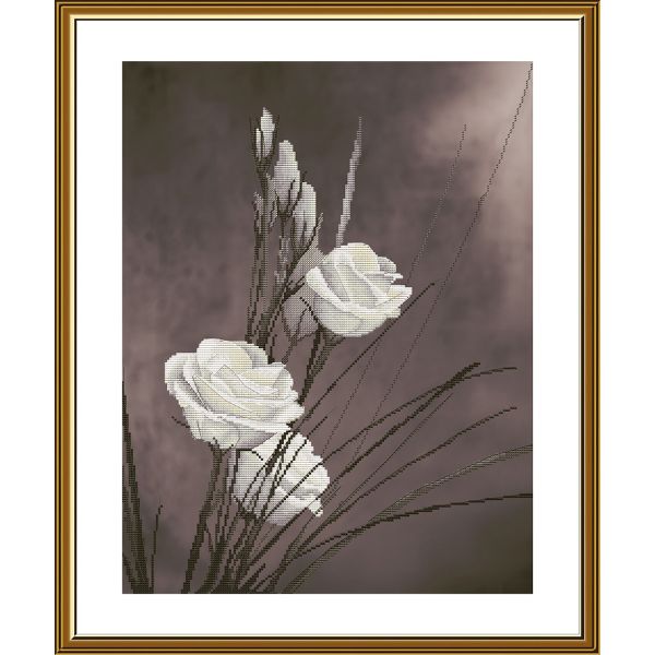 Набор для вышивания нитками Нова Слобода, Очарование 28х37 см