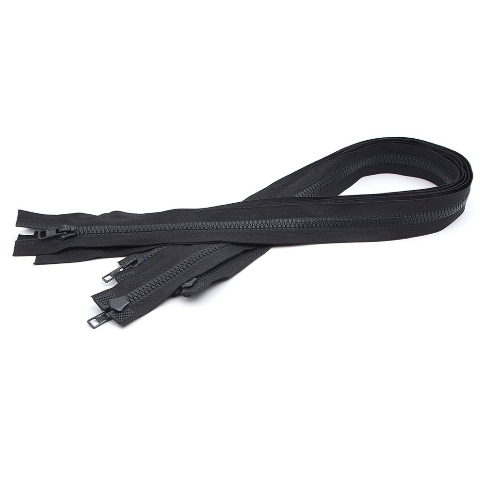 Молния трактор Arta Т6 (6 мм) 2 зам., разъем., 75 см, цв. 102 т.серый, уп.5 шт