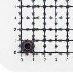 Часть кнопки Альфа (S-образная) ⌀11 мм (D-часть), темная медь.520, 100 шт, BIG