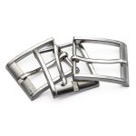 Пряжка ременная металл 35 мм, T.Silver, 3 шт
