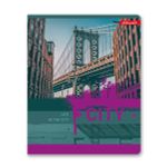 Тетрадь ученическая общая, A5+ 96 л. на скобе, белизна 100%, 5 шт, клетка, 000349 Мегаполис, Светоч 96ТСК5_1_3_1