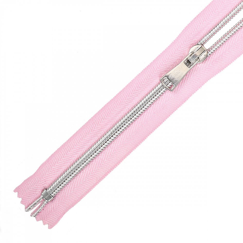 Молния спираль (витая) Т5 (5 мм) 1 зам., н/раз, 18 см, декоративная, цв.S207 св.розовый уп.50 шт, Mzipp Молния спираль (витая) Т5 (5 мм) 1 зам., н/раз, 18 см, декоративная, цв.S207 св.розовый уп.50 шт, Mzipp