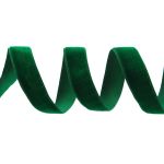 Лента бархатная (тесьма) 20.0 мм / 10±0.5 метров, рис. 8319, зеленый, С3513Г17