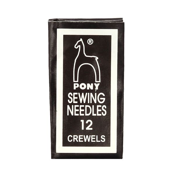 Иглы ручные для вышивания и бисера № 12, 25 шт, Pony