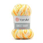 Пряжа YarnArt (ЯрнАрт) Sweet Baby / уп.5 мот. по 100 г, 300м, 902