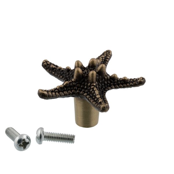 Ручка для шкатулок 4.5х4.5 см, 1 шт, 01 бронза, Промысел WF-018