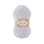 Пряжа Alize (Ализе) Softy Plus / уп.5 мот. по 100 г, 120м, 500 светло-серый A