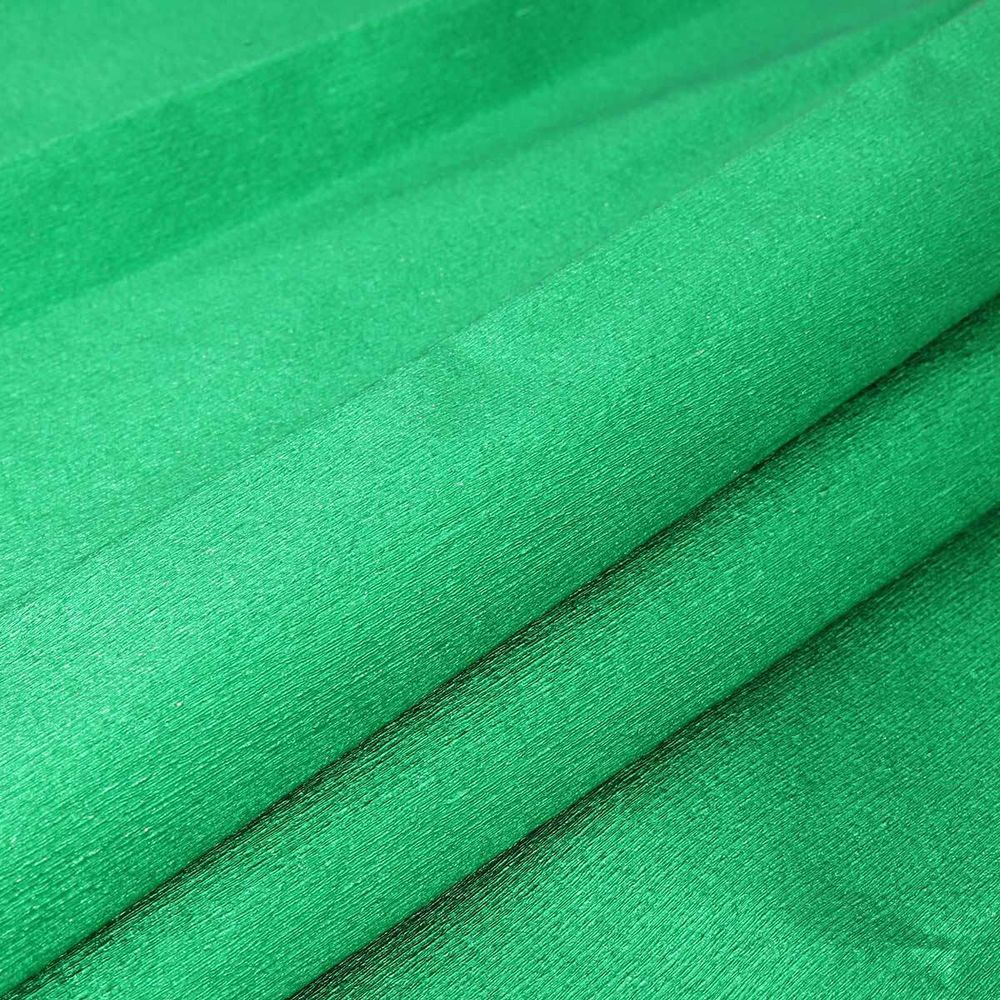 Креповая бумага металлик для упаковки подарков и цветов 50х200 см, Astra&amp;Craft (EM-04 зеленый)