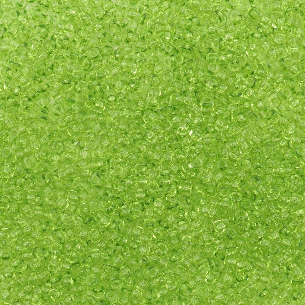 Бисер Preciosa прозрачный solgel, 10/0 (01154), круг. отв., 500 г