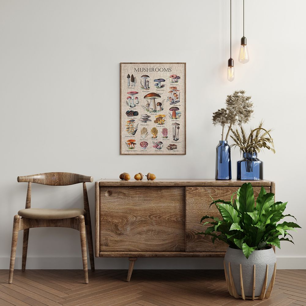 Пазл 1000 элементов, PZL-1000/100 Грибная энциклопедия, Фрея