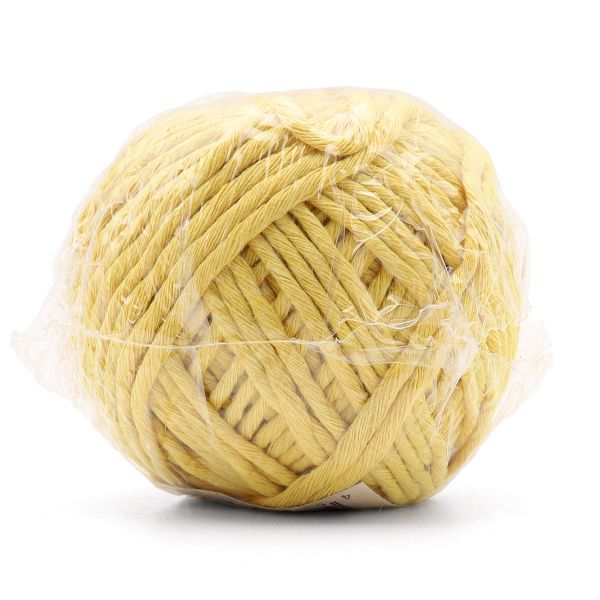 Шпагат х/б ⌀2-3 мм, 50 м, 1500 текс, желтый, 70098