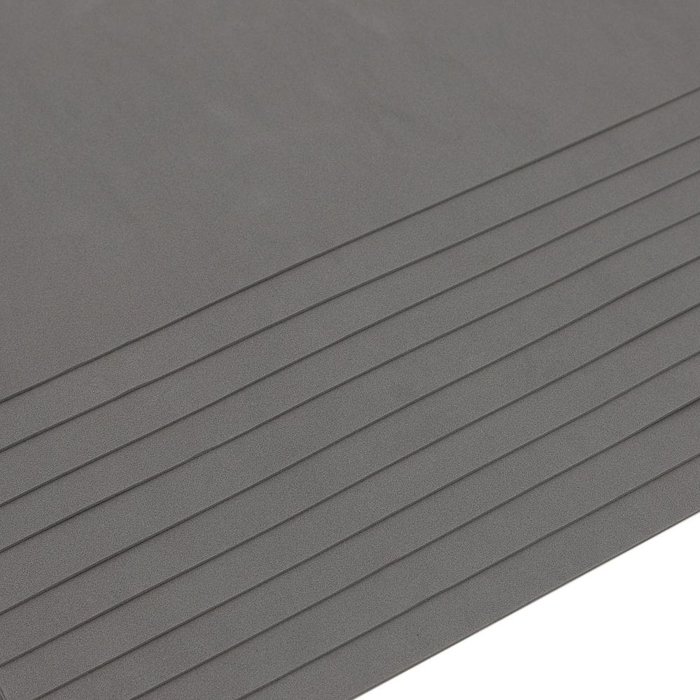 Фоамиран EVA-1010, 10 шт, 20х30 см, 1 мм., Astra&Craft (ZK-046 св.серый)