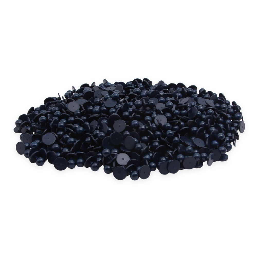 Пукля поварская, цветная, 10 мм (57 т.синий) П-10, 500 шт