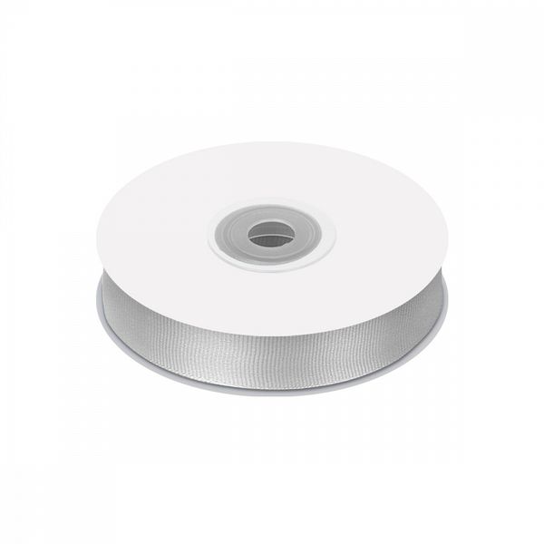 Лента репсовая (в рубчик) 20.0 мм, цв. 007 св.серый For Hobby, уп. 22.86м (±1м)