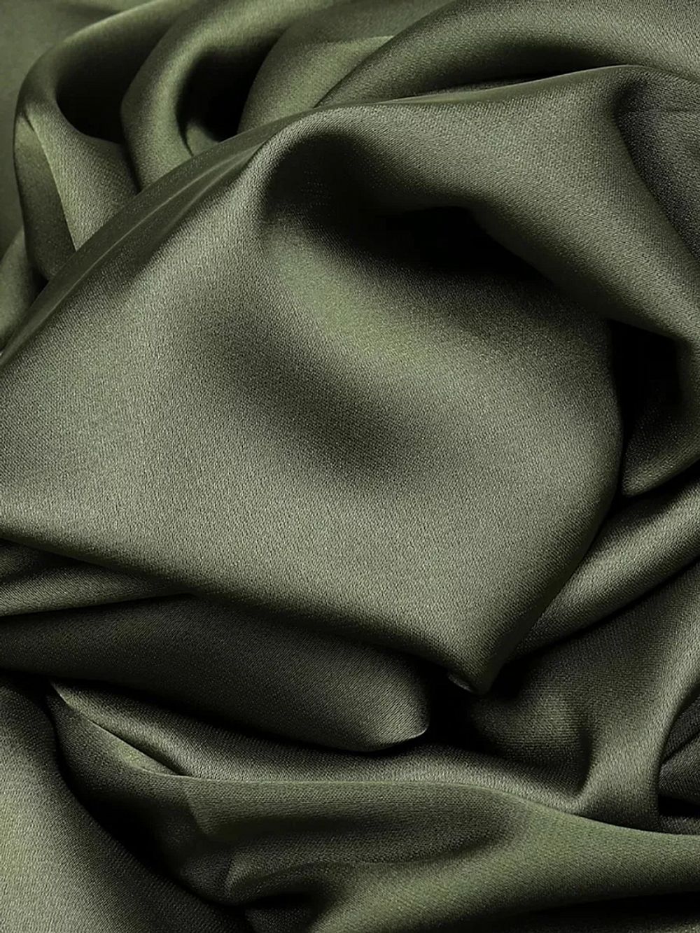 Шелк Армани 90 г/м², 150 см / 25 метров, TBYArm-134, цв.134 полынь