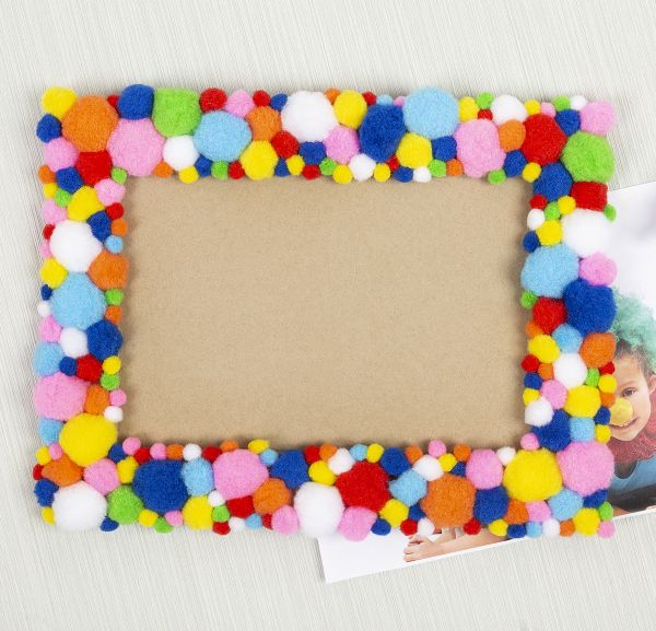 Помпоны декоративные 15 мм, 50 шт, ассорти, Hobbius SKPO-15