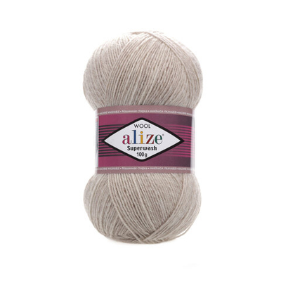 Пряжа Alize (Ализе) Superwash Comfort Socks / уп.5 мот. по 100 г, 420м, 152 бежевый меланж A