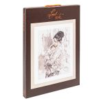 Набор для вышивания нитками Lanarte, Материнская любовь 29х39см