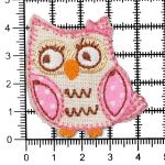 Термоаппликация Сова, 4.3х4.5см, Hobby&Pro