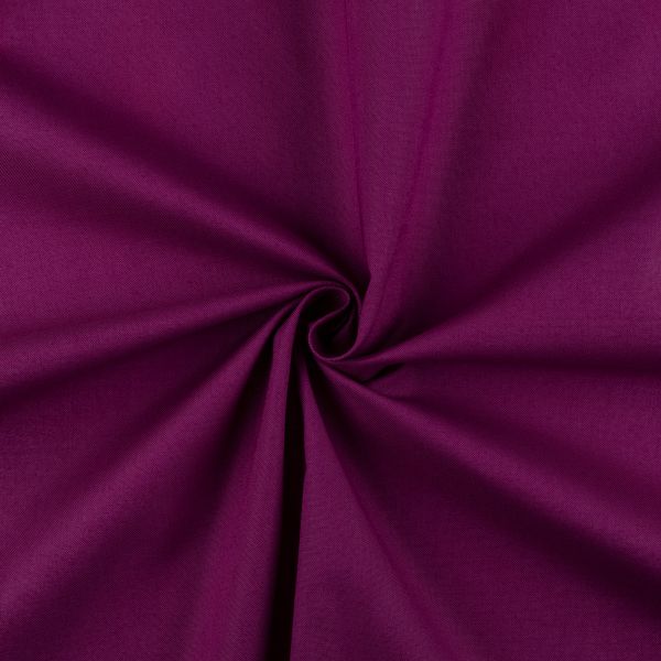 Ткань для пэчворка Peppy Краски жизни Люкс, рулон 112 см / 5 метров, 19-2431 пурпурный, Peppy