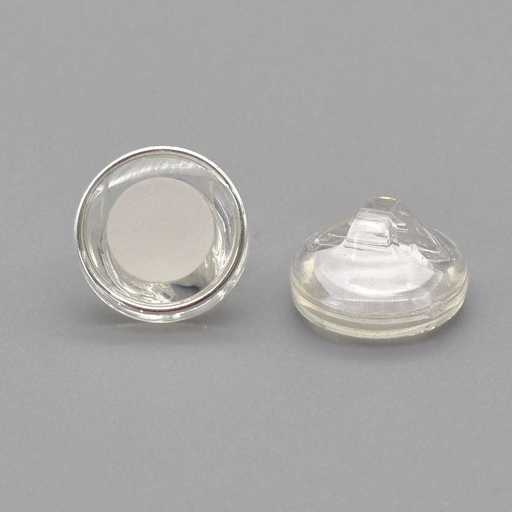 Пуговицы на ножке 18L (11мм) (S.white (серебро-белый)) AK02, 72 шт