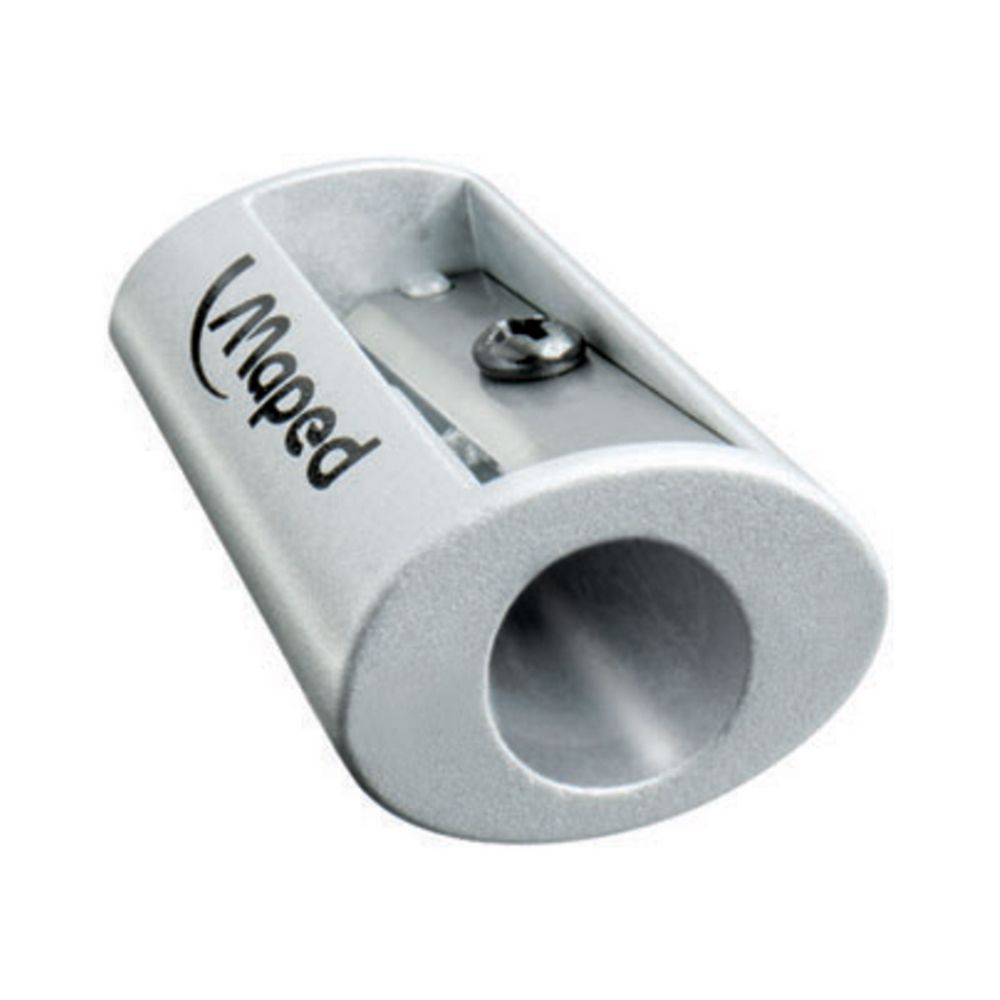 Точилка SATELLITE металлическая, черн/серебро 534019, Maped