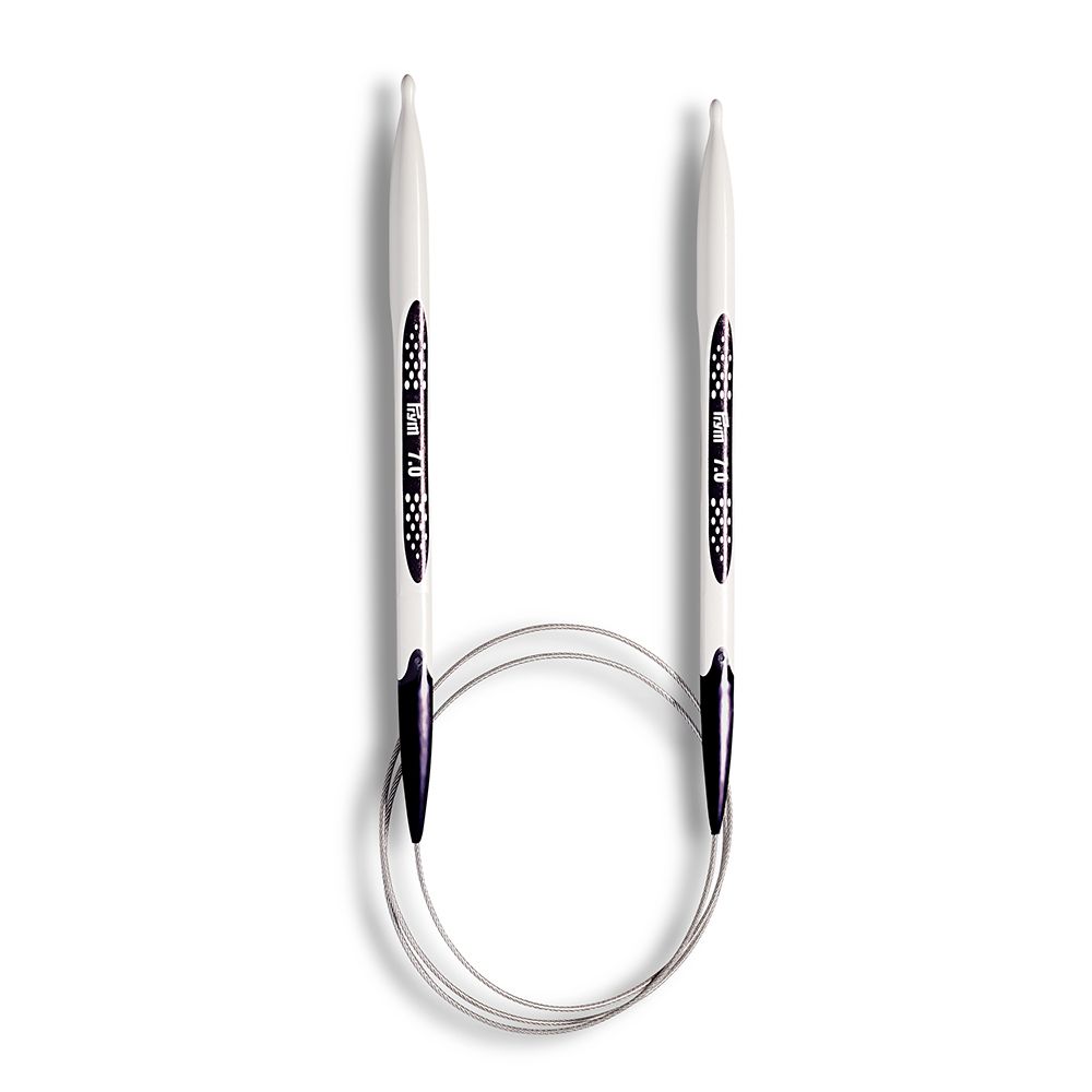 Спицы круговые ⌀7.0 мм, 80 см, 1 шт, Prym Ergonomics 215810