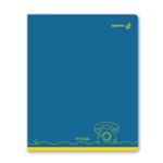 Тетрадь ученическая общая, матовая ламинация, A5+ 96 л. на скобе 65 г/м², белизна 100 %, 5 шт, клетка, 01006 Равновесие, Светоч 96Т16