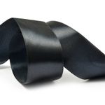 Лента атласная 1-сторонняя 38.0 мм / 27.4±2 метров, 3173 черный, Ideal