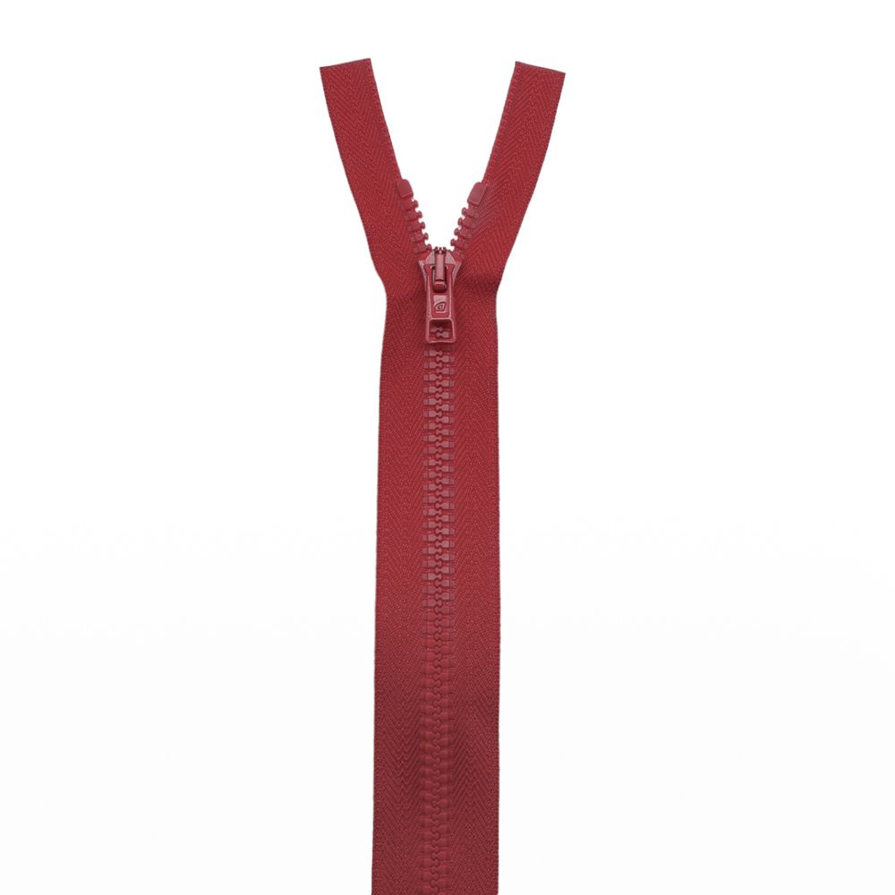 Молния трактор Arta Т6 (6 мм) 1 зам., разъем., 60 см, ОПТ. УП. 25 ШТ., 008 красный