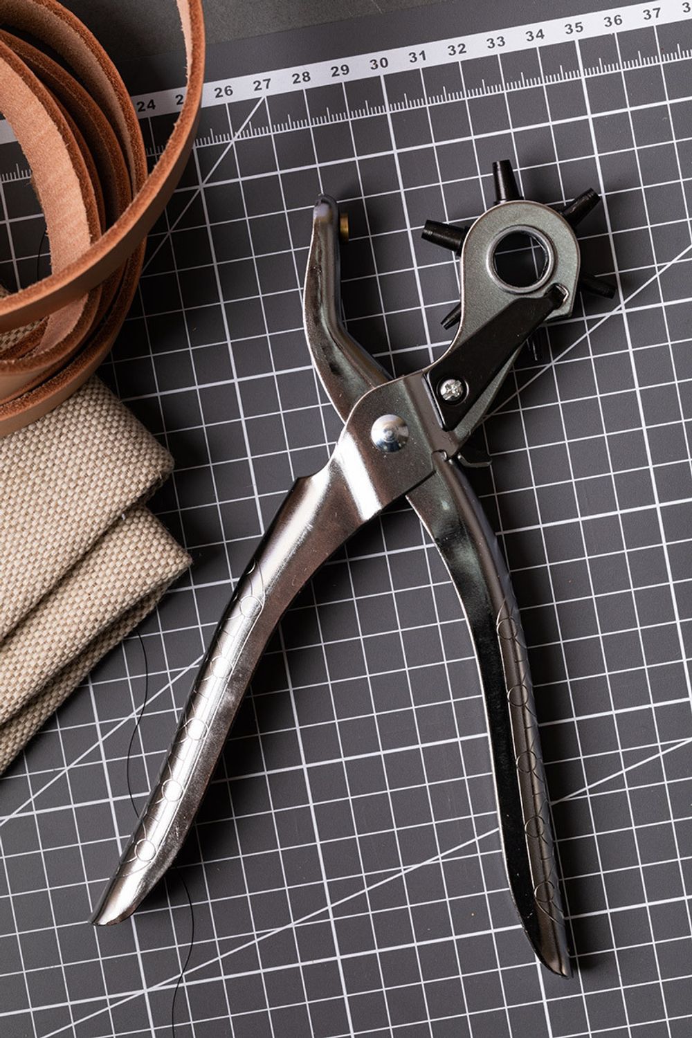 Щипцы-пробойник, 6 насадок, Micron HPU-1