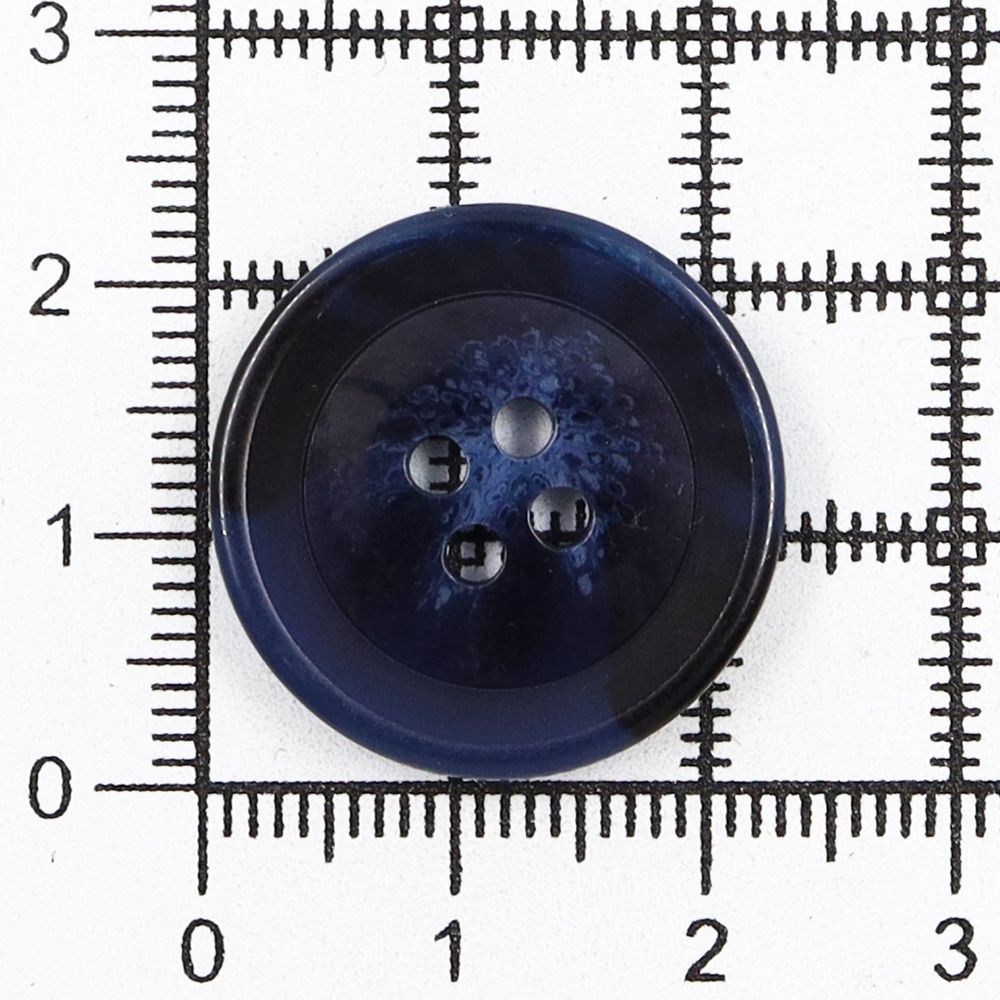 Пуговицы 4 прокола 36L (col.E (т. синий)), 72 шт