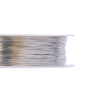 Проволока для бисера ⌀0.3 мм, 50 м, №02 серебро, Zlatka DGB-S3