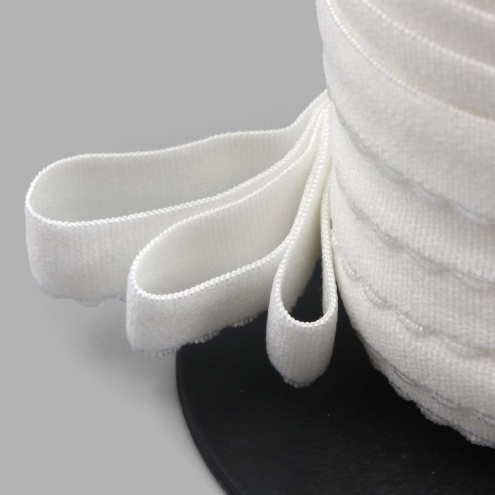 Резинка бельевая (отделочная) становая 15.0 мм / 50 метров, молочный, (ML175.015/1)