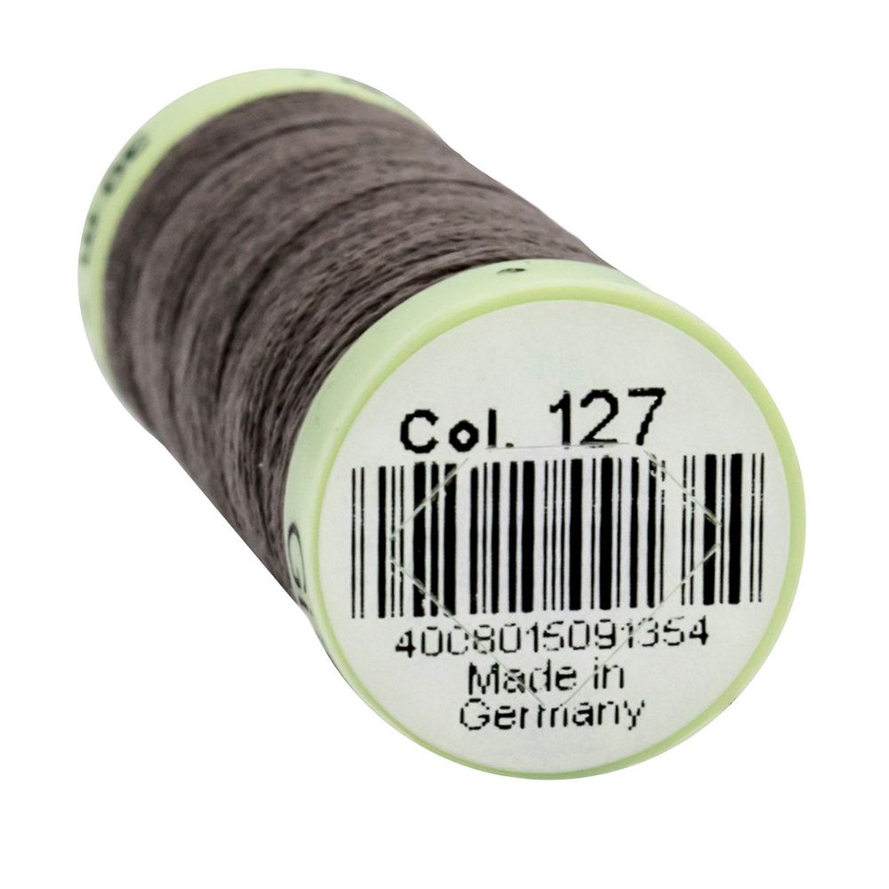 Нитки отделочные Gutermann Top Stitch, 30м, 127 т.серо-сиреневый, 5 катушек