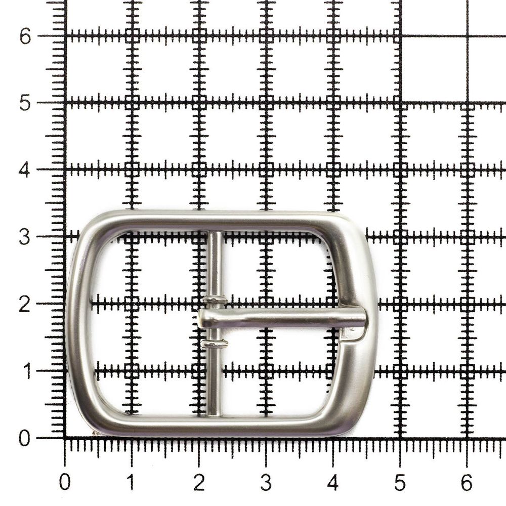 Пряжка металл 27 мм. серебро, 10 шт