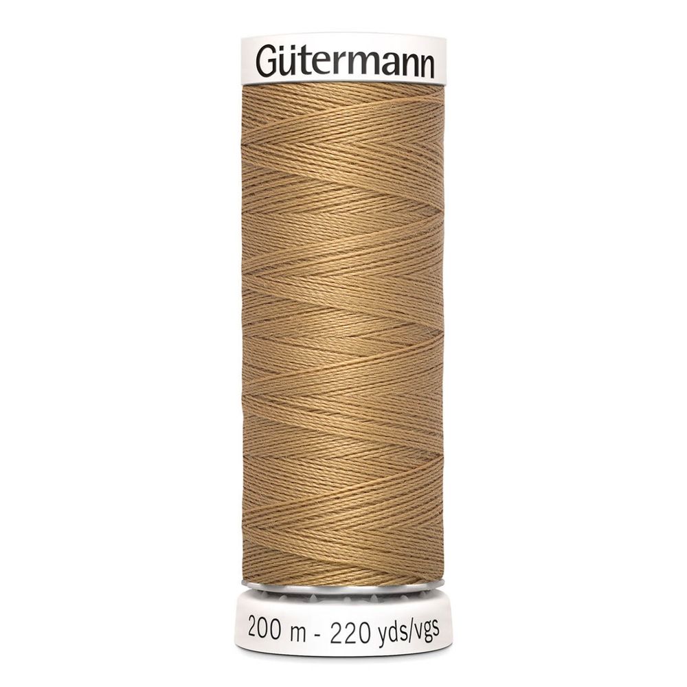 Нитки универсальные Gutermann Sew-all 100 (200 метров), 5 кат. | 591 песочно-желтый