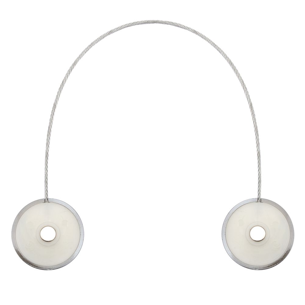 Клипсы для штор магнитные с тросом, 30см ⌀45, 5П