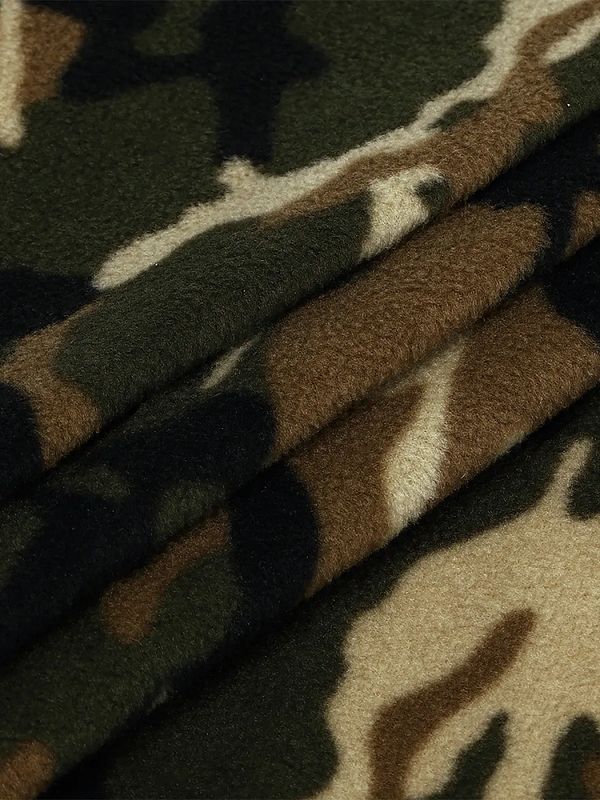 Флис 2-сторонний 240 г/м², 150 см / 10 метров, N-TBY-0240-К1, цв.К1 камуфляж