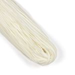 Шнур полиэфир плоский ⌀6.0 мм, 100 м, белый, Gamma Т-03