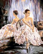 Картина по номерам Фрея, Балерина, 50х40 см